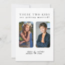 Search for no kids wedding save the dates Childhood photos
