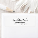 Search for black return address invitations Elegant