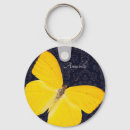 Search for butterfly on black key rings Elegant