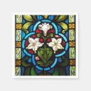 Search for stained glass napkins Floral