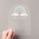 Search for sunshine and rainbows invitations Cute
