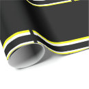 Search for yellow and black wrapping paper White