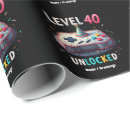 Search for gamer wrapping paper Vintage
