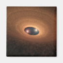 Search for material magnets Space