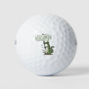 Search for alligator golf equipment Illustration