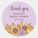 Search for sunflower bridal shower stickers Pumpkin