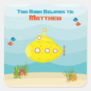 Search for submarines stickers For kids