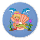Search for mermaid knobs and pulls Sea