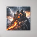 Search for mediaeval canvas prints Castle