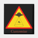 Search for abduction magnets Extraterrestrial