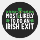 Search for exit stickers Shamrock