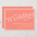 Search for salmon wedding invitations Minimal
