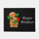 Search for christmas gingerbread doormats Welcome