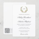 Search for watercolor crest wedding invitations Modern elegant