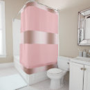 Search for modern rose gold shower curtains Feminine