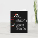 Search for african christmas cards Santa claus
