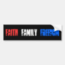 Search for faith bumper stickers Freedom