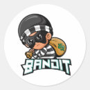 Search for bandits stickers Funny