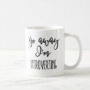 Search for introverting mugs Script