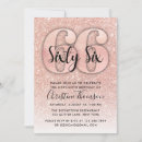Search for 66th birthday invitations Modern