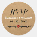 Search for rustic rsvp wedding stickers Country