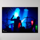 Search for drummer posters Silhouette