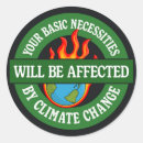 Search for climate change stickers Global warming