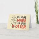 Search for otter valentines day cards Happy valentine's day