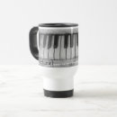 Search for vintage piano mugs Black and white