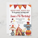 Search for carnival birthday invitations Cute animals
