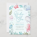 Search for octopus 4x6 invitations Blue