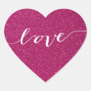 Search for glitter wedding stickers Heart
