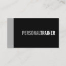 Search for gym business cards Trainer