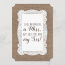 Search for jute invitations For her