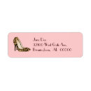 Search for high heels return address labels Stylish