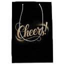Search for new years eve gift bags Gold