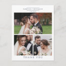 Search for wedding thank you postcards Typography