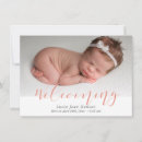 Search for welcome birth announcement cards Newborn photo