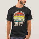 Search for awesome since 1977 tshirts Dad