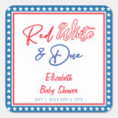 Search for star baby shower stickers 4th of july