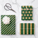 Search for emerald wrapping paper Winter