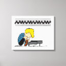 Search for music canvas prints Peanuts