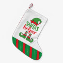 Search for elf christmas stockings Santa's helper