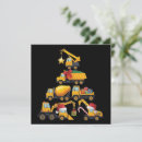 Search for construction seasonal cards Santa