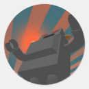 Search for science cartoon stickers Robot