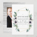 Search for anemone save the dates Watercolor