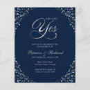 Search for elegant silver engagement party invitations Classy