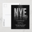 Search for disco new years party invitations Glitter