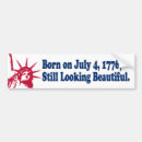 Search for july bumper stickers America