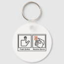 Search for pushing round key rings Funny
